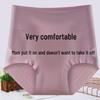 Modal Women's High Waist Tummy Control Plus Size Briefs with Antibacterial Crotch