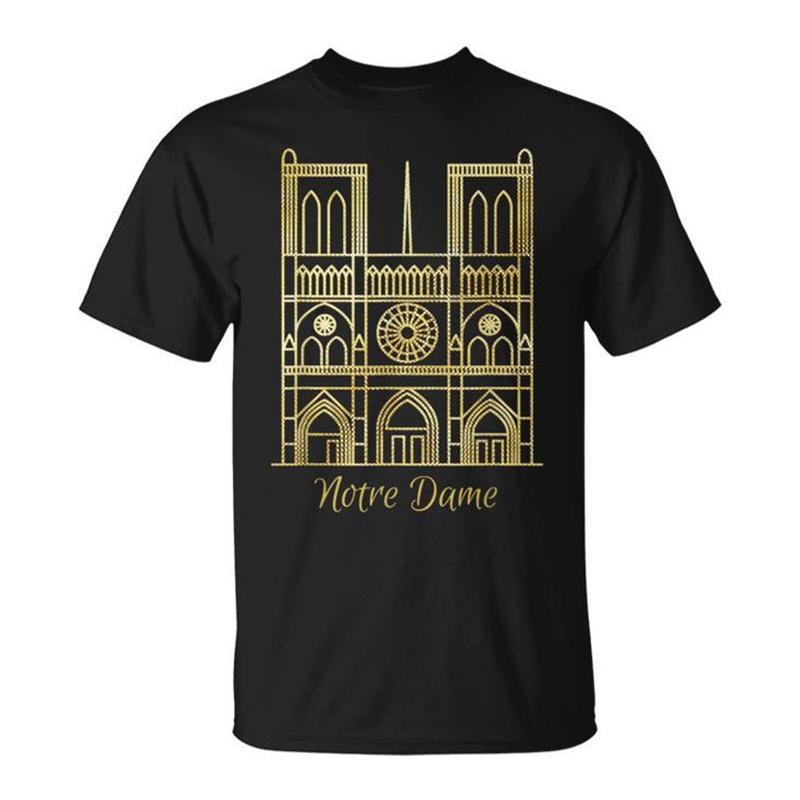 Paris Eiffel Tower Pattern Tshirt Unisex Printed France Tees Tops Unisex Summer Casual Short Sleeve French Souvenir Tshirts