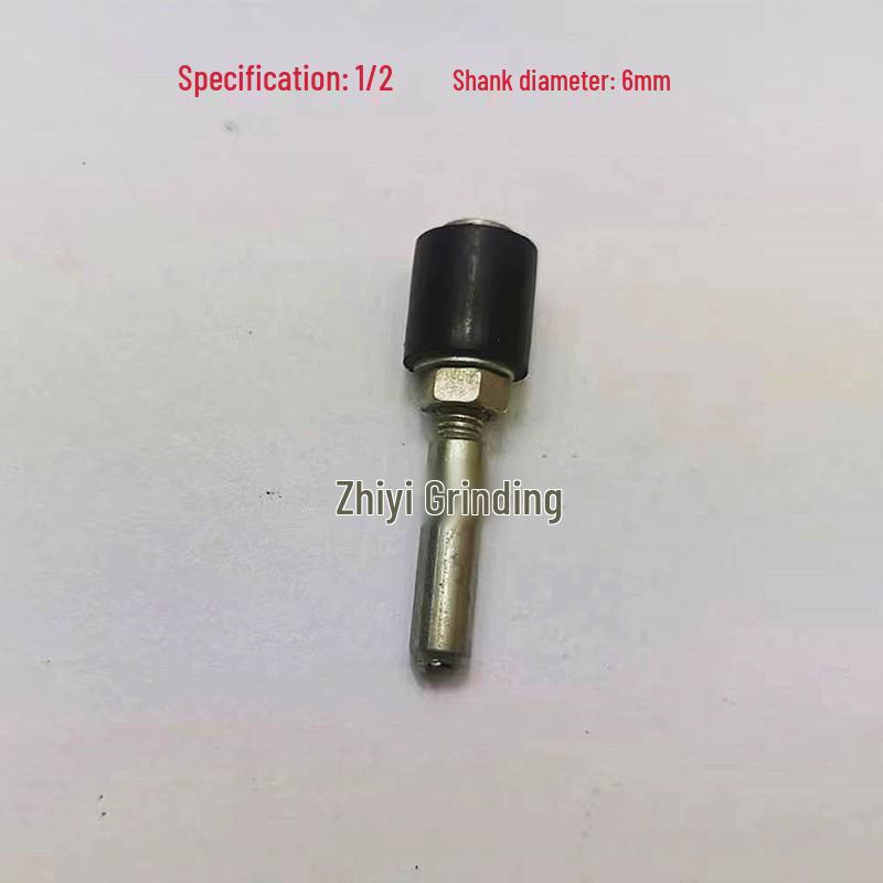 Rubber Handle Engraving Machine: Sandpaper Disc & Sand Drum Polishing Set