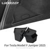 For Tesla Model Y Juniper/Launch 2026 2026 Car Rear Trunk Storage Box Left And Right Both Side Trunk Storage Box Accessories