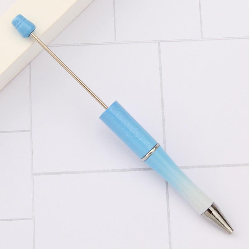 Creative UV Multi-Color Gradient Plastic Bead Pen - 130 Colors Available