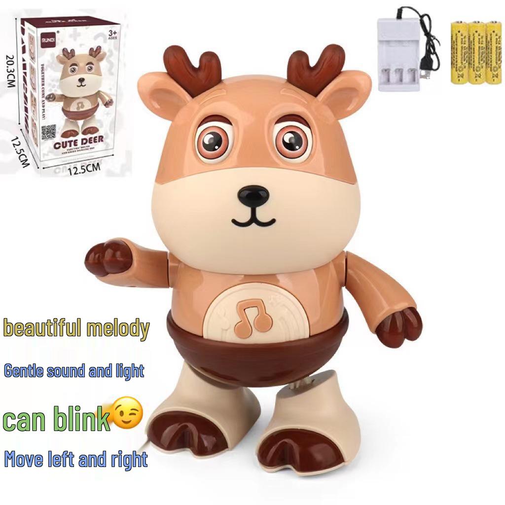 Children's Singing and Dancing Electric Cow Robot - Cute and Educational Toy