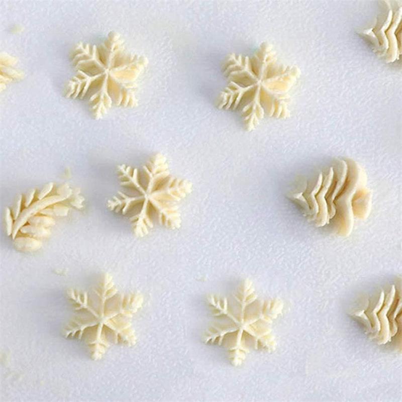 5/6/22 STÜCKE Sahnespritztüllen Kuchen Dekorationswerkzeuge Gebäck Bäckereizubehör Cupcake Zuckerguss Spritztüllen Backformen Weihnachten