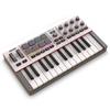 Akai Professional MPK Mini IV MIDI Keyboard Controller for Beginners and Music Producers MPC Drum Pitch Modulation Music Production Software with