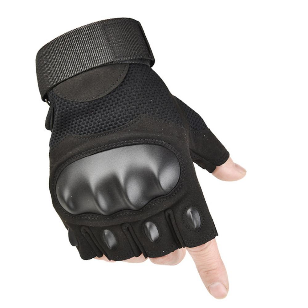 Long finger and half finger non-slip protective wear-resistant cycling combat training gloves