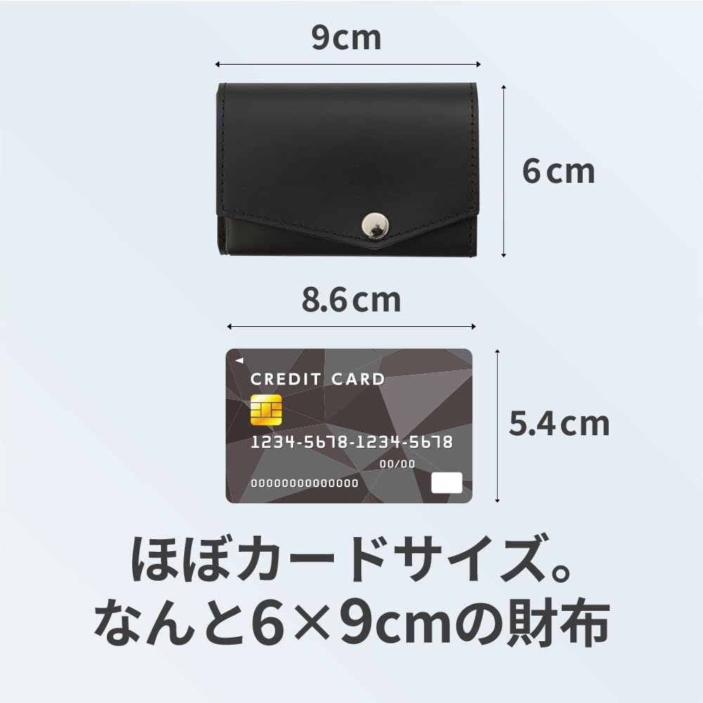 Abrasus Buttero Leather Edition Small Made in Orange Wallet, Men's, Japan,