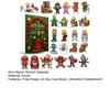 Advent Calendar 24-Day Countdown Clown Themed Frog Shape Seasonal Advent Calendar