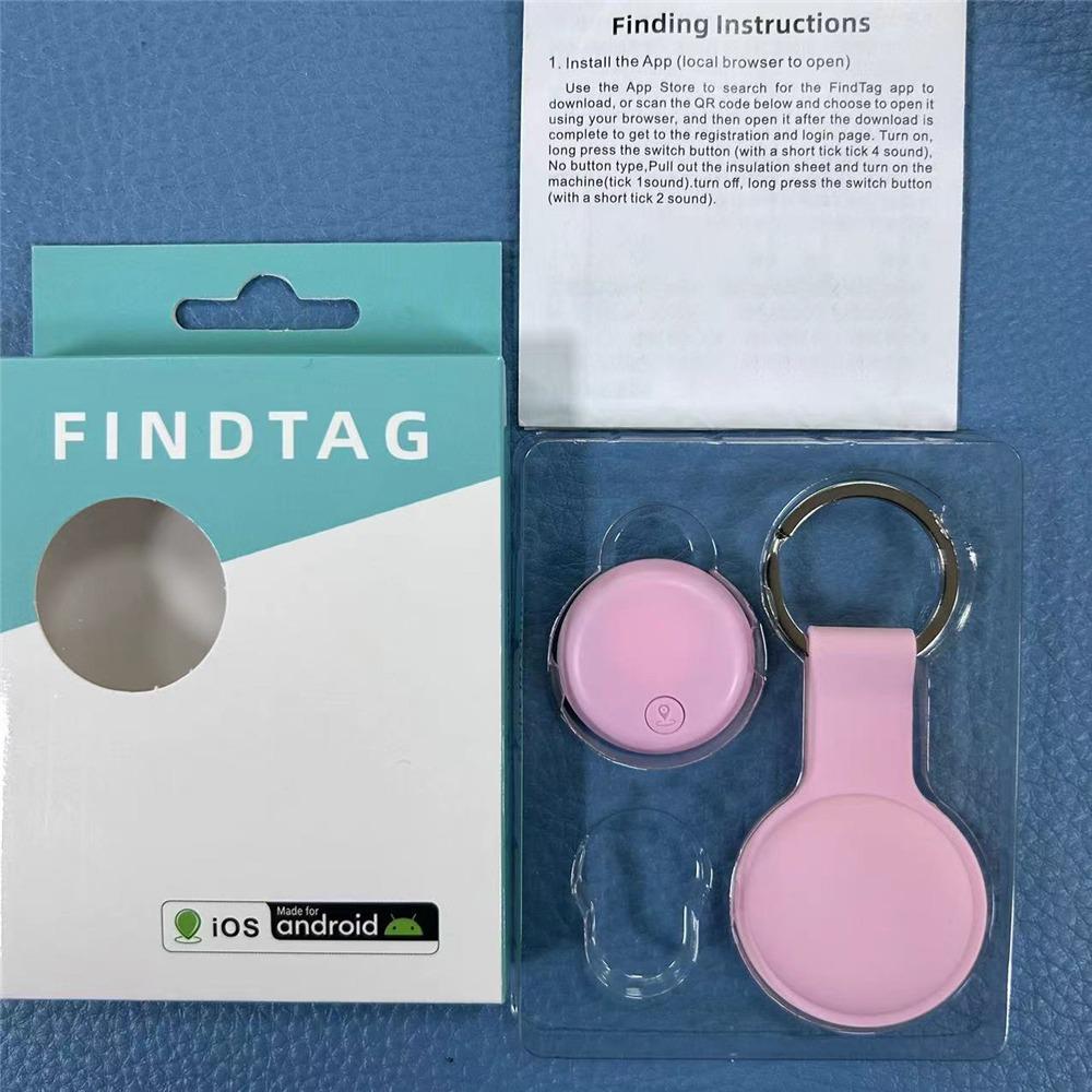 

Мини GPS трекер против потери с глобальным позиционированием, сверхдолгий срок службы батареи, мини-локатор, искатель ключей, для детей розовый
