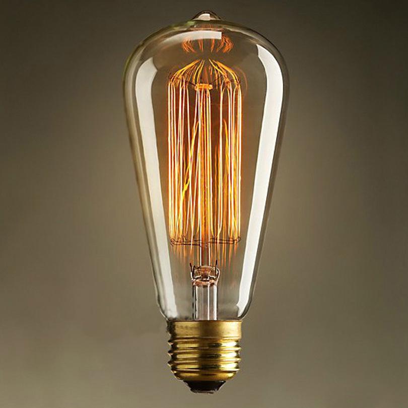E27 Retro Edison Bulb: Creative Art Decor Lighting