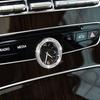 For Mercedes Benz C E S CLS GLC Class W205 W212 W213 W222 W218 X253 Car Accessories Central Clock Watch Ring Trim Diamond Cover