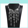 Halloween Skull Necklace With Electroplated Alloy Pendant For Women Punk Style