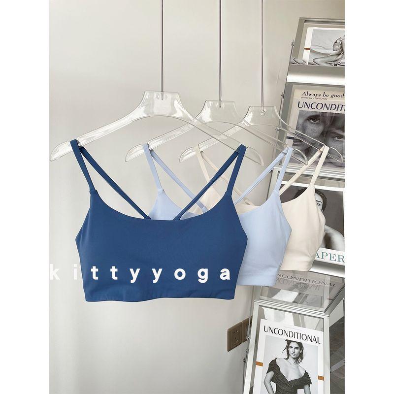 New Arrival Sports Spaghetti Strap Women's Summer Slim Looking Yoga Vest