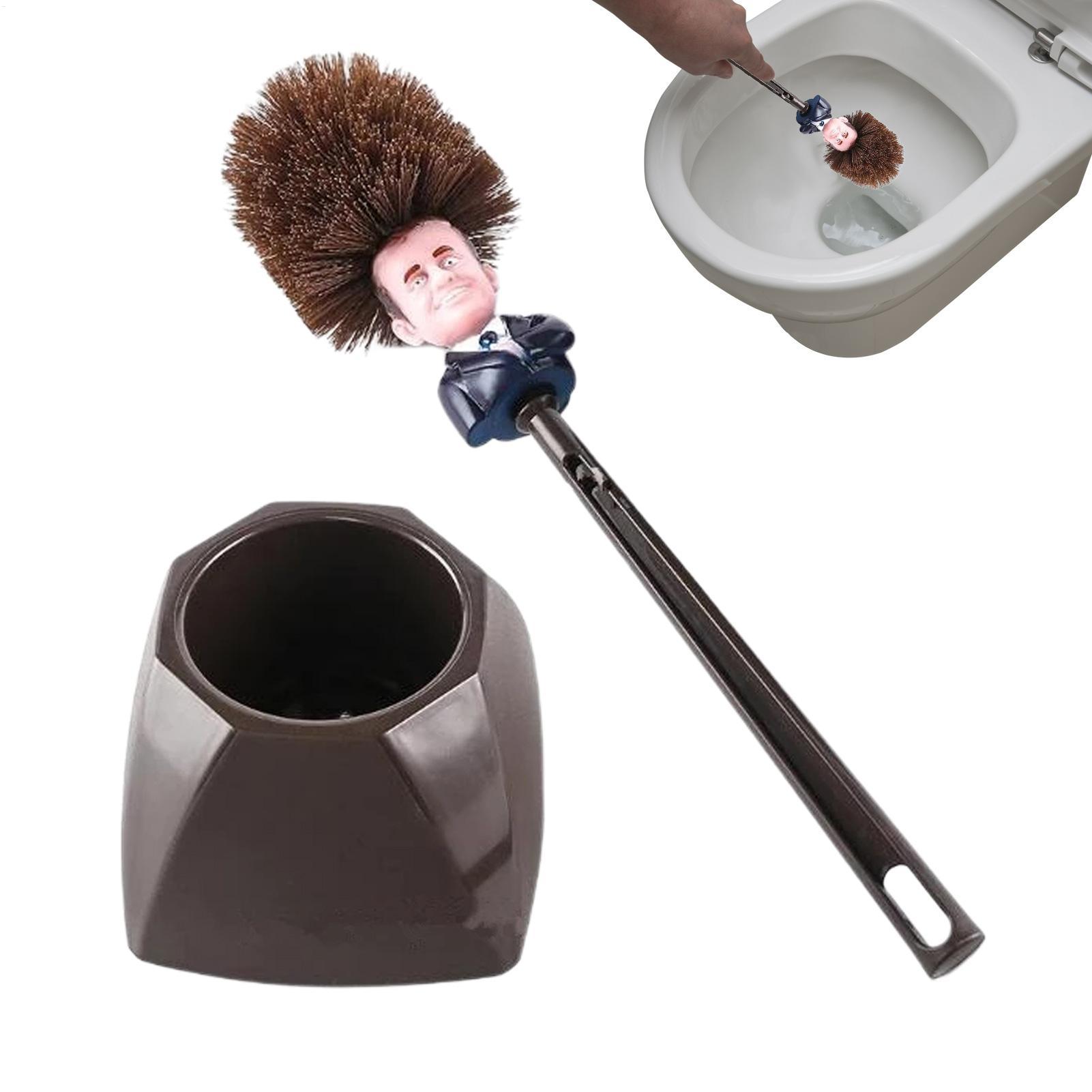 Portaspazzolini da WC OriginalTrump WC Borstel Donald TrumpDivertente Ingannevole OriginalTrump Spazzolino da WC Rendi di Nuovo Grande il WC