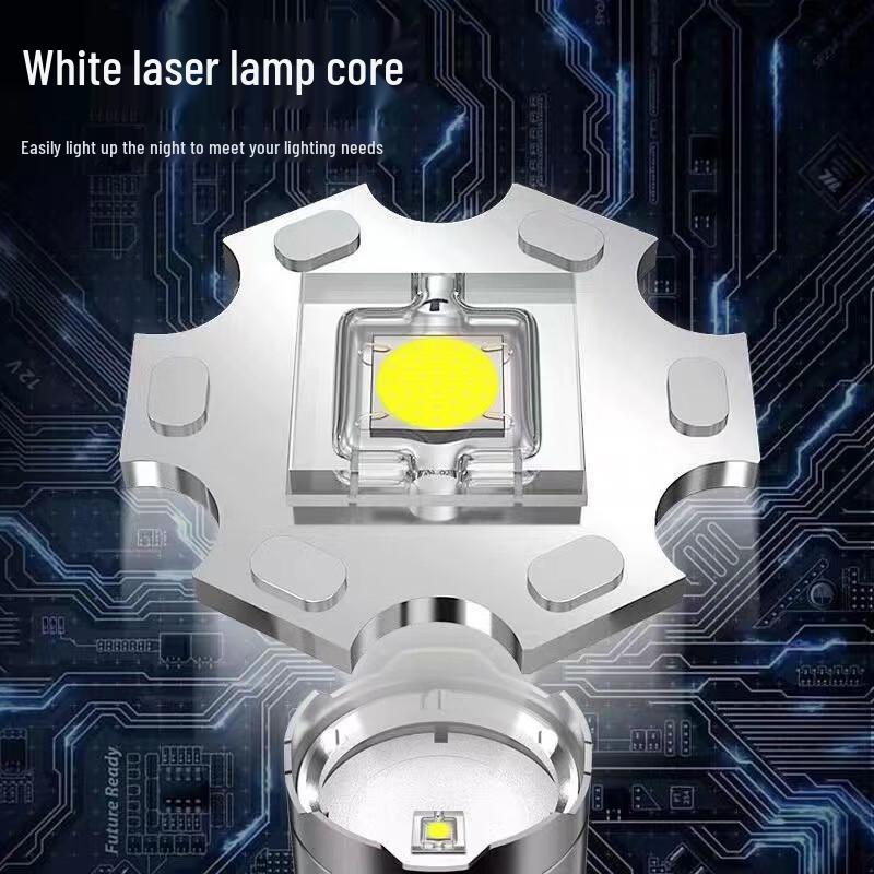 Pailide Rechargeable Zoom Flashlight