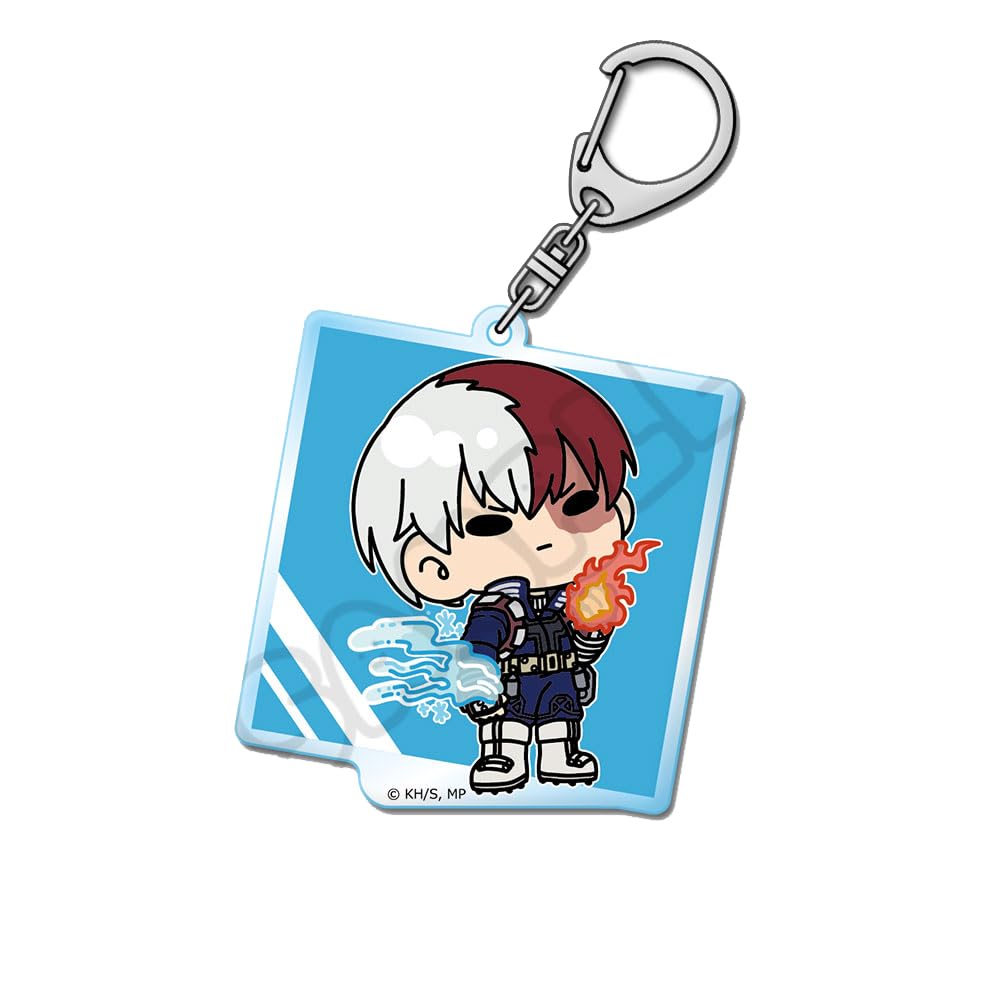 

TV Anime Hero 3rd Edition Acrylic Keychain M YB My Academia [Shoto Todoroki] Everyone s Mochocho!