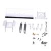 1 18 RC Metal Snow Plow Replacement for TRX4M RC Crawler Car Snow Shovel Alloy Shock Absorption Silver