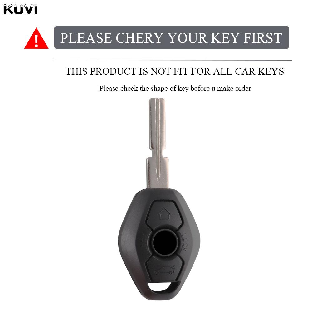 3 Buttons Tpu Car Key Case Cover Shell For Bmw Ews X3 X5 Z3 Z4 1 3 5 7 Series E38 E39 E46 Keyless Protected Fob Bag Accessories