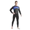 3mm Diving Suit Thickened Swimsuit Snorkeling Surfing Men's Long-sleeved Pants One-piece Wet