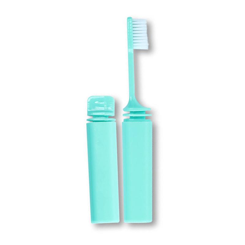 1Pcs Portable Travel Toothbrush Foldable Soft Hair Dental Brush Folding Efficient Teethbrush Adult Toothbrush