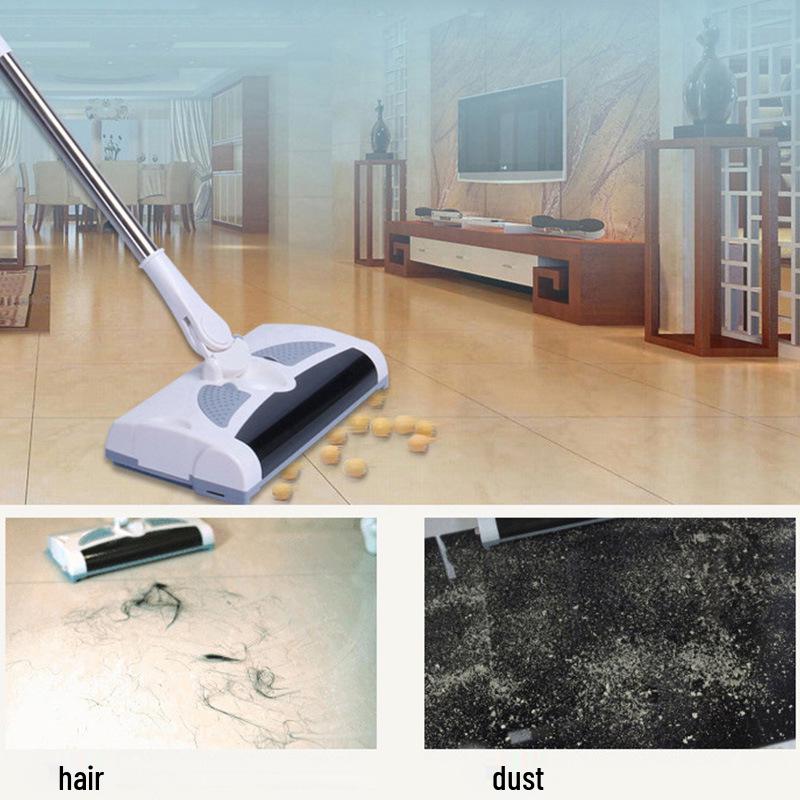 2-in-1 Electric Mop & Sweeper, Hands-Free Washing & Charging Set