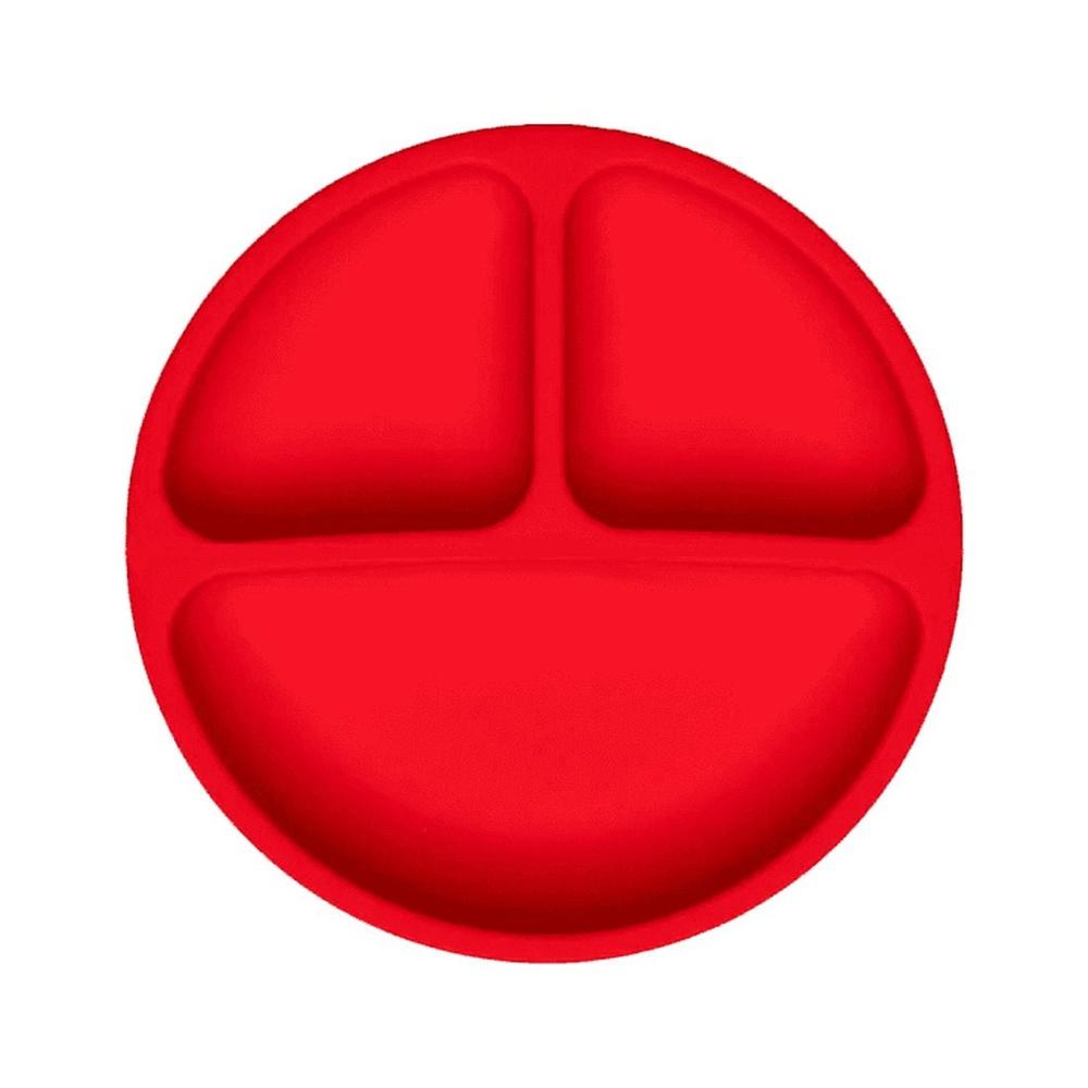 

Unbreakable Silicone Divided Plate Anti-Slip Design Dishwasher Safe Food Grade Ideal Independent Eating No Mess Spill Prevention United States