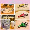Manmiao Creative Cartoon Alloy Fighter Aircraft Keychain Exquisite Car Keychain Wholesale