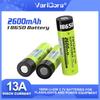 VariCore VC-1826 18650 3.7V 2600mAh High Capacity High Drain 13A Rechargeable Lithium Battery  for DIY/RC/Drill