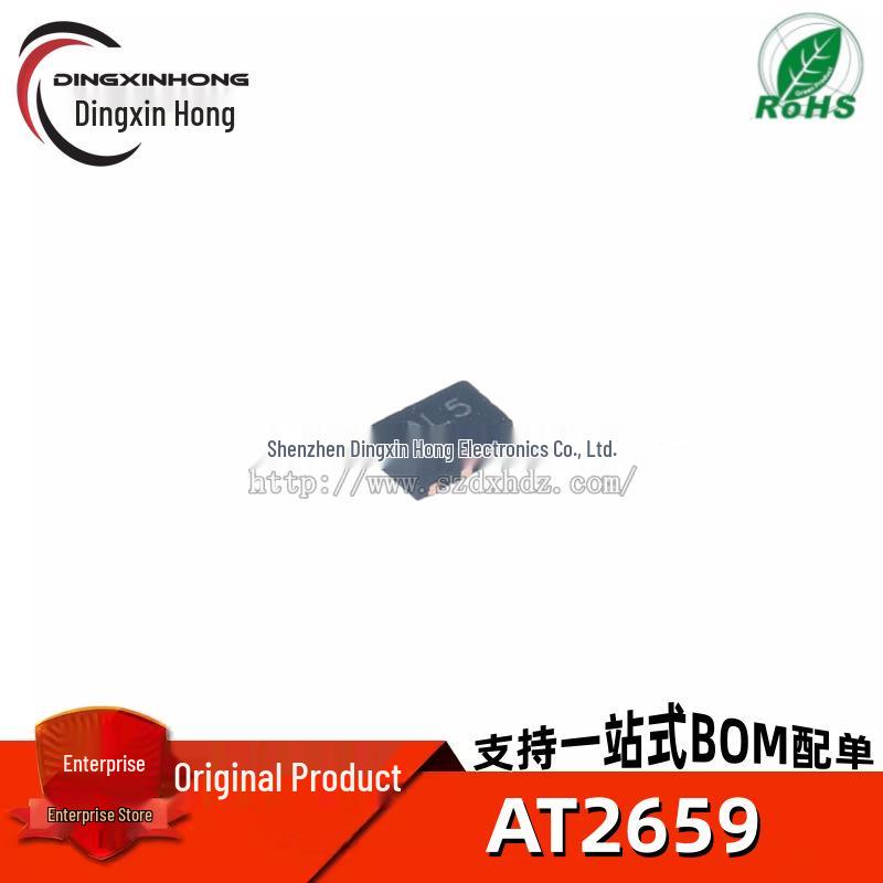 

Authentic AT2659 DFN-6 High-Gain RF Low Noise Amplifier Chip