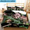 3PCS Bi-llie Music Artwork 3pcs Bedding,Including 3PCS Duvet Cover And 2pcs Pillowcases Perfect for Christmas,Ideal for Bedroom, Dormitory