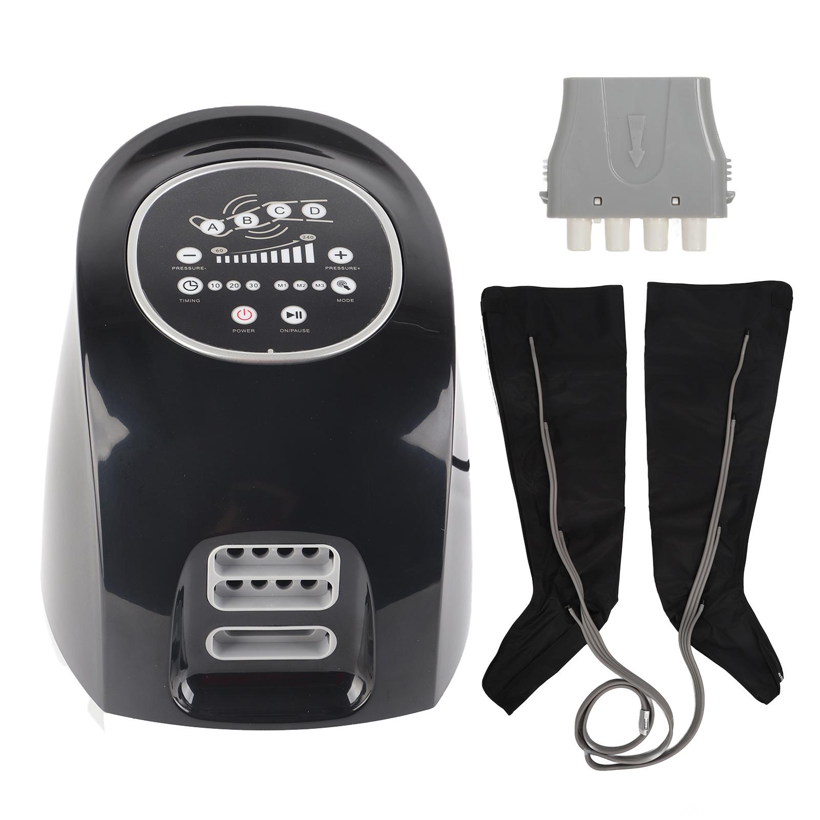 

Массажер для ног с подогревом, компрессионные ботинки с 3 режимами, массажер для ног, голеней и бедер, синхронизация, релаксация, США EU Plug