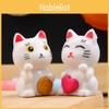 Figures Action Cat Model Toy Micro Bonsai For Garden Display Ornaments Gift