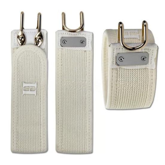 1/2Pcs Elastic Waistband with Metal Buckle Adjustable Screw Fixing Wear-Resistant Fabric Wide Strap Belt Training Safety Belt