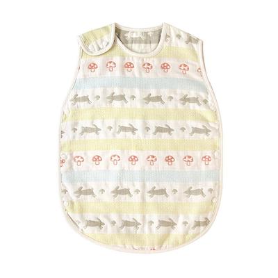 10mois Hoppetta Fluffy Gaze Baby för Nyfödda till 3 År Lapin 58cm Längd - (6-lagers gasväv) Sovplagg, 100% Bomull, Gammal, Kanin,