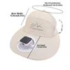 Breathable Solar Fan Hat USB Charging Sun Protection Caps Fashion Full Mesh Hats  Summer