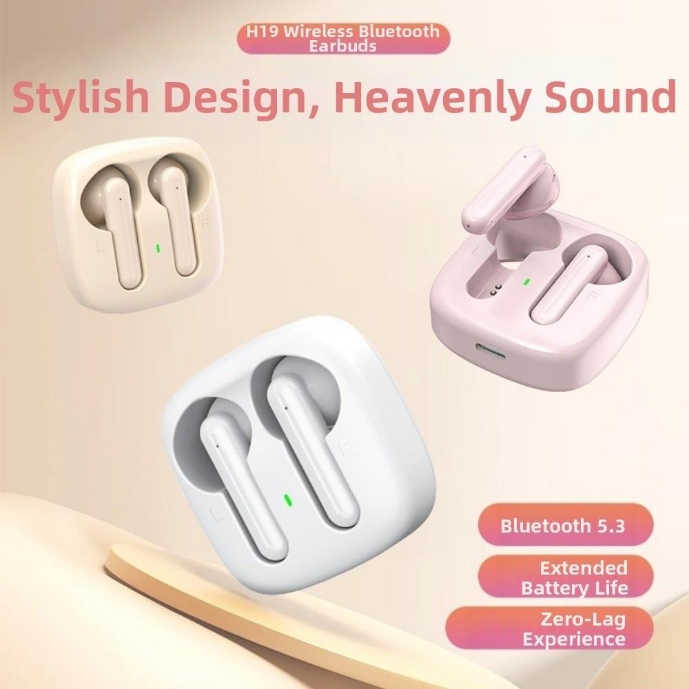 With Sleeve Lanyard Bluetooth Headset Noise Reduction H19 Headphones Sport Use