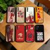 Anime basquete-E Phone Case Black Silicone Soft For Samsung Galaxy A73,A72,A71,A70,A53,A52,A51