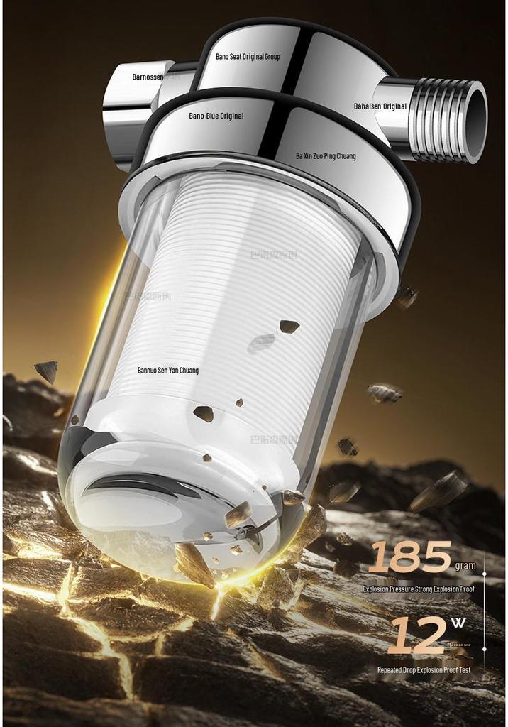 Universelle Duschwasserfilter-Kartusche für Badezimmer