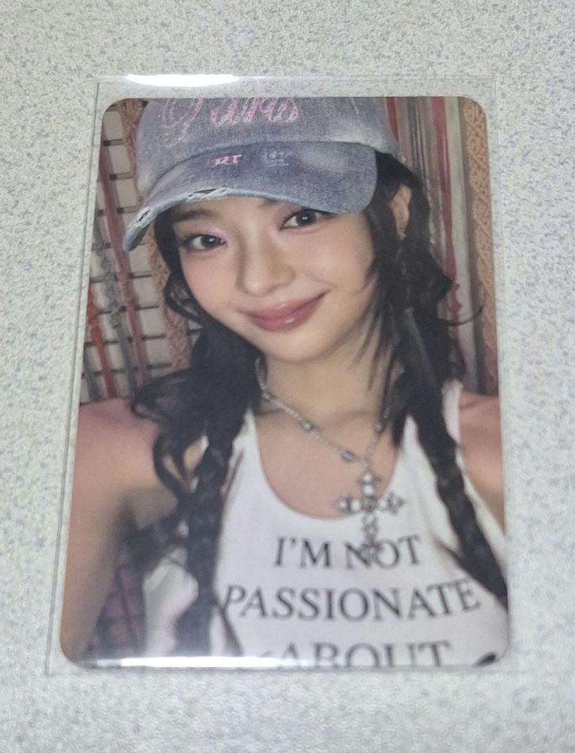 

[USED] itzy GWBG target pre-order bonus trading card rear