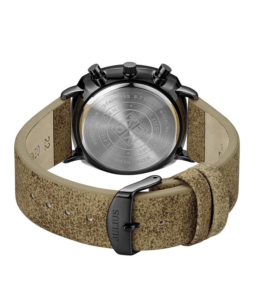 Jyullieoseu Men'S Multi Leather Watch Jah-098