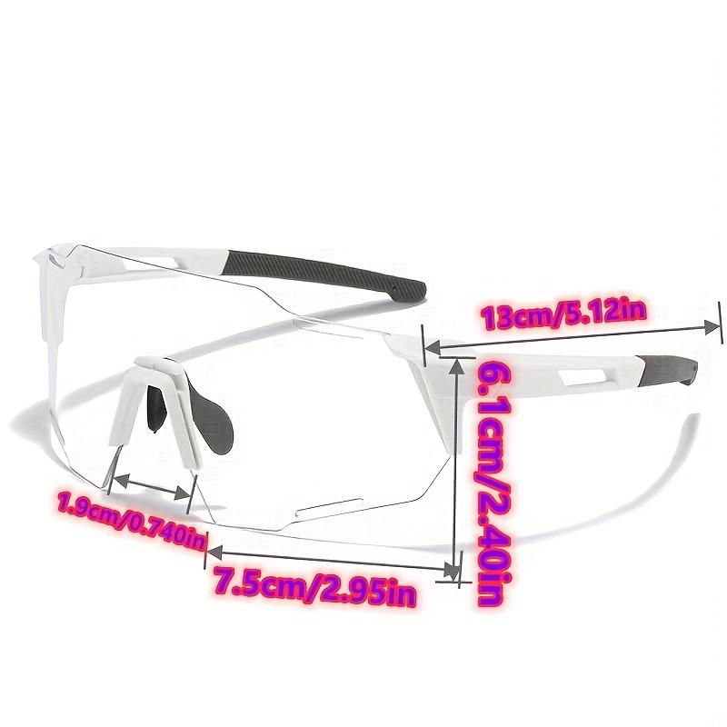 2pcs of fashionable glasses with transparent lenses and durable PC material fashionable and versatile