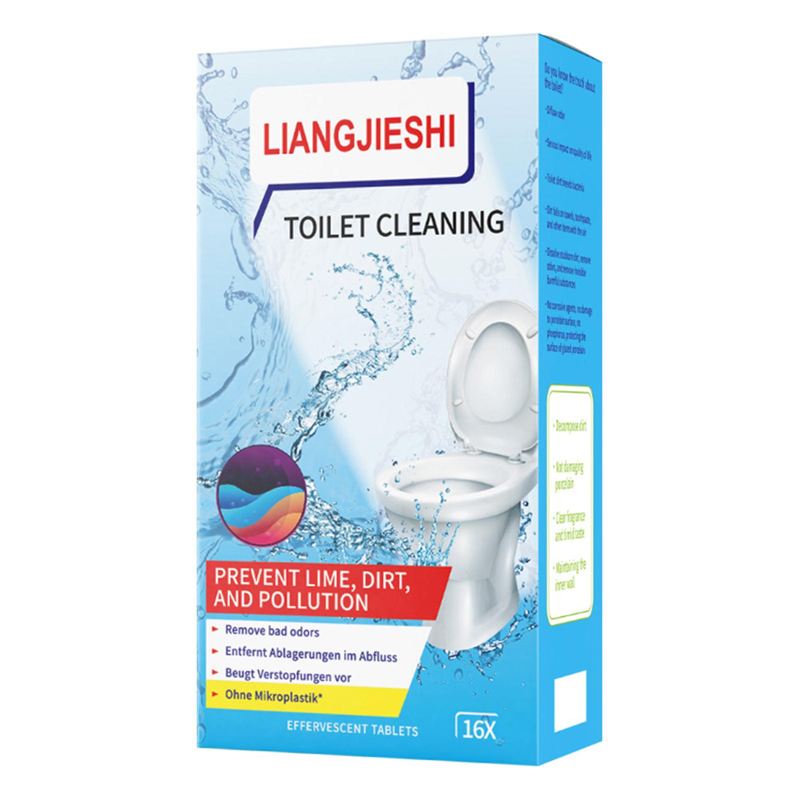 Powerful Toilet Cleaner For Descaling Deodorizing 360 Degree All Round Cleaning Bathroom Odor Eliminating Tool For Bathroom 1 Box