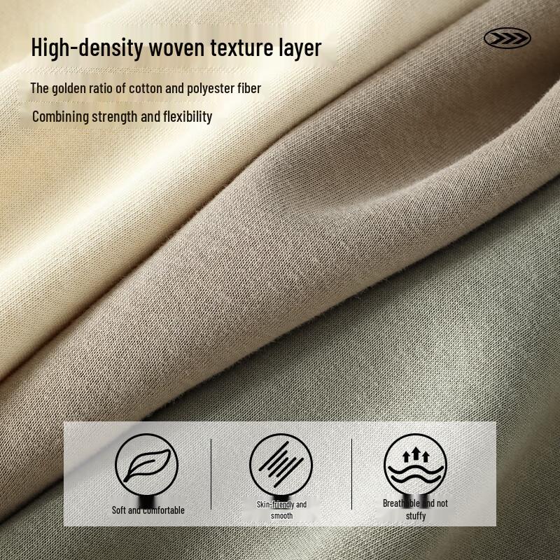 GLM Men's Heavyweight Stand-Collar Pullover Sweatshirt