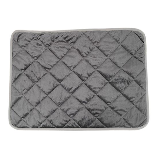 

Self Heating Pad for Dogs And Cats Non Electric Self Warming Pet Sleeping Mat Non-Slip Washable Thermal Dog Pad for Small Medium Large Pets S сірий