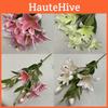 Künstlicher Lilienblumenstrauß für Hochzeitsdekoration und Fotografie-Requisiten
