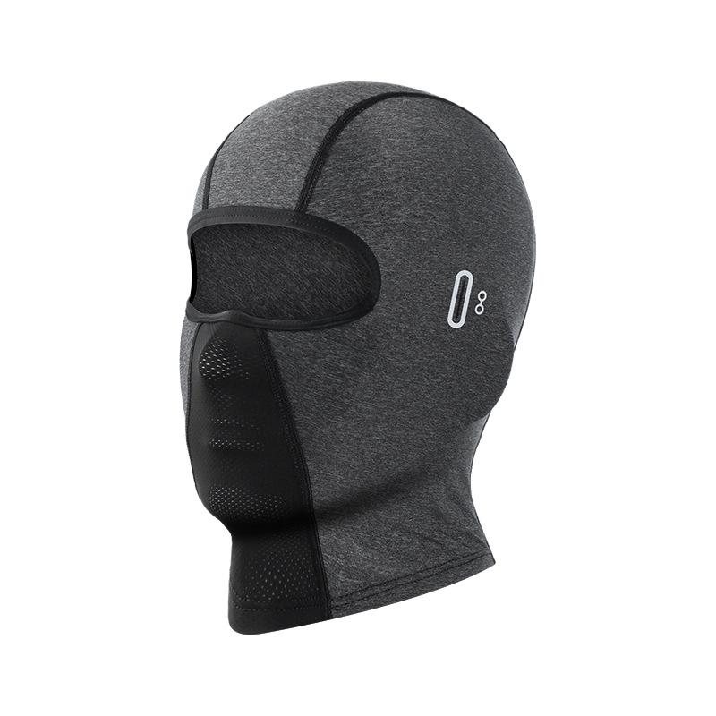 Summer Outdoor Motorcycle Riding Headgear Men's Quick-Drying Breathable UV-Resistant Ice Silk Mask Character Cross-Border