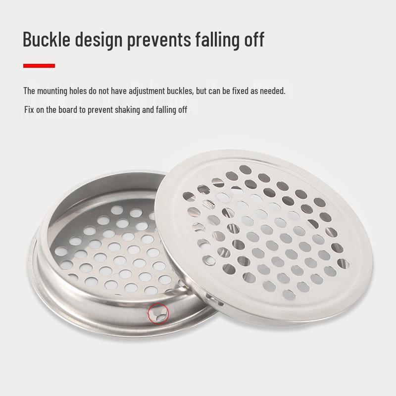 Biała Stal Nierdzewna Pokrywa Siatkowa Wentylacyjna do Szafek Kuchennych i Szaf