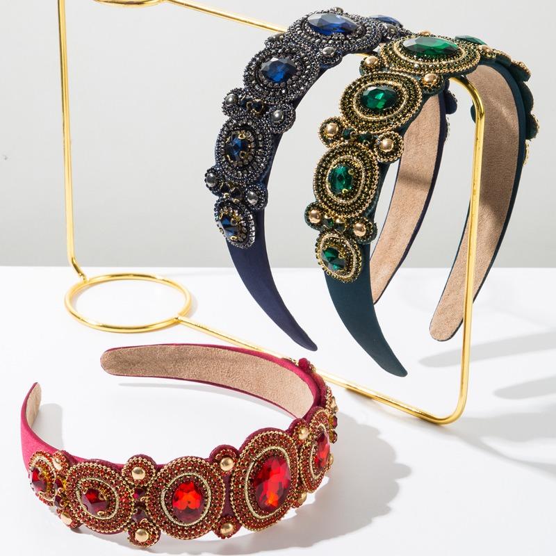 Personalized Fashionable Retro Hairband, High-end Style Headband, Luxurious and Elegant Hair Accessory