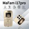 1.77 Inch Mini Flip Mobile Phone FM Radio Magic Voice Blacklist Speed Dial Vibration 2SIM Card Small Display Foldable Phone Spare Phone
