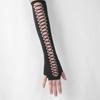 Europe USA Sexy Lace Gloves Fingerless Mesh Fun Tag Nightclub Dance Dot Long Cos