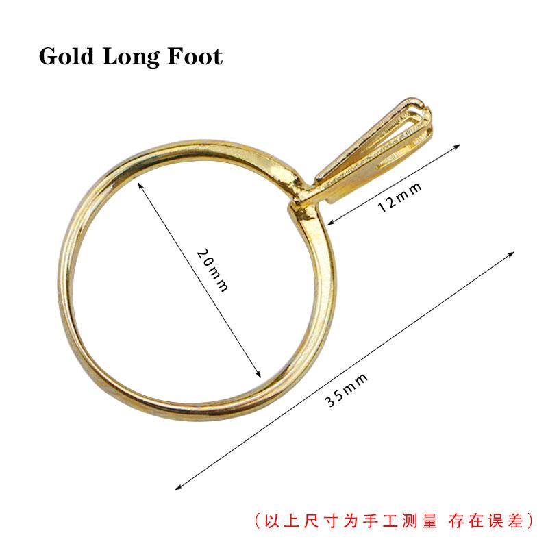 

1/4pcs Rings Four-Claw Gemstone Claw Meson Holder Jewelry Tool Equipments Ring Stone Gemstone Holder Display